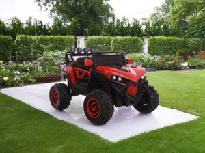 RED 4X4 ATV/UTV kids buggy jeep electric car with remote BRAND NEW BOXED - Picture 1 of 5