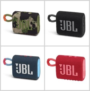 SPEAKER JBL GO3 WIRELESS BLUETOOTH WATERPROOF VIVAVOCE PORTATILE HARMAN - Foto 1 di 7
