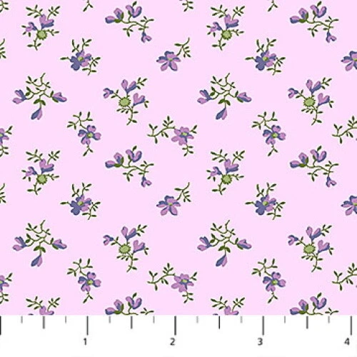 Northcott Chelsea por Michel Design Works 23061 83 Lavanda Pequeña Flor Algodón Foto 1 de 1