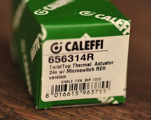 Caleffi 656314R Twist Top Thermal Actuator 24V w/ Microswitch REH Version - Picture 1 of 2