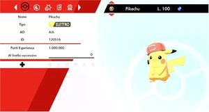 Pikachu Cappello Alola - Pokemon Sword - Shield, Pokemon Spada - Scudo - Picture 1 of 1