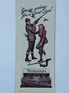 1946 vintage Westminster socks print ad. You're asking for a good sock - Picture 1 of 1