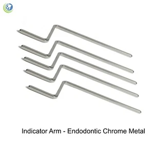 5X Endodontic X-ray Aiming Positioning Arm Color Coded Rinn XCP Style Chrome - Picture 1 of 4