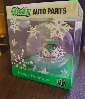 M2 Machines O'Reilly's Christmas Ornament 1960 Volkswagen Bus  - Image 1 of 4