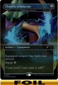 1x - Chancla relámpago - Lightning Greaves - FOIL - Secret Lair - NM MTG - Bild 1 von 1