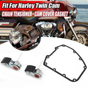 Inner/Outer Twin Cam Chain Tensioner Guide & Cover Gasket Fit For Harley 99-06 . - Picture 1 of 9