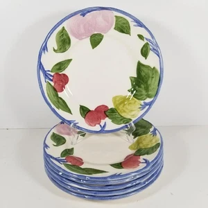 6 Franciscan Orchard Glade Salad Plate Set 8" EXCL Lot Johnson Bros England 1995 - Picture 1 of 12
