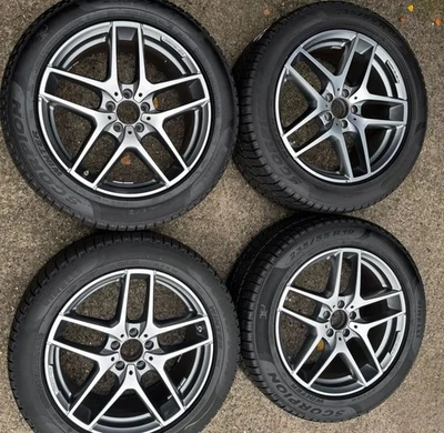 Original Mercedes AMG 19 Zoll für GLC X253 Pirelli Winterräder  RDKS 2534011800 - Bild 1 von 4