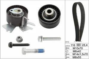 Timing Belt Kit fits FORD FOCUS Mk3 TDCi 2.0D 10 to 14 Set INA 1231978 1683723 - Picture 1 of 1