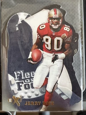 Skybox EX-2000 1997 Jerry Rice Fleet Of Foot #8 49ers Foto 1 de 2
