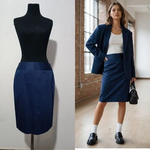 Falda lápiz de algodón elástico Boss Hugo Boss DE38/UK10 - Imagen 1 de 13