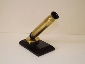 WWII Trench Art 20mm Brass Cartridge Pen Holder Dated 1943 - Picture 1 of 8