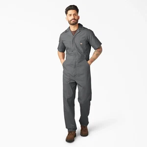 Dickies Mens Short Sleeve Coveralls Work Wear Uniform- 33999- New - Picture 1 of 19