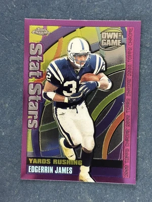 2000 Topps Chrome Own The Game #OTG6 Edgerrin James Colts - Image 1 of 2