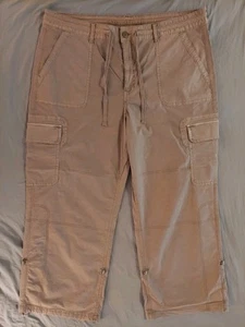 Pantalones cargo American Eagle convertibles para mujer talla 20 elásticos holgados - Imagen 1 de 14