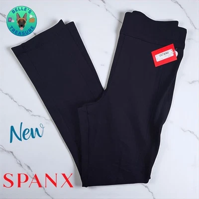 SPANX Pants Women's Small Navy Blue The Perfect Pant Slim Straight Ponte Stretch - Image 1 of 4