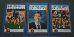 1990-91 Smokey Bear San Jose State Spartans Football Team Set - Picture 1 of 2