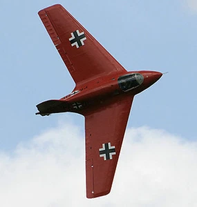 1/6 Scale German WW-II Messerschmitt Me-163 Komet Plan,Template,Instruction 61ws - Picture 1 of 2
