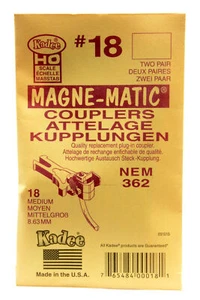 Kadee • 18 • Kupplung #18 • NEM 362 Medium Underset • 4 Stück - Bild 1 von 2