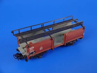 MARKLIN H0 - 4612 - AUTO TRANSPORT CAR - Version 1 1956 / VG - Image 1 of 4