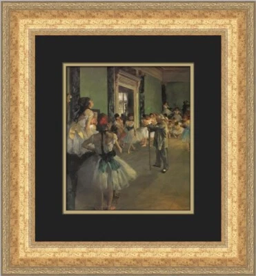 Impresión enmarcada personalizada Edgar Degas Dance Class Foto 1 de 2