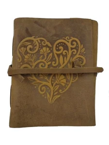 Genuine Leather Journal For Women Writing Notebook Handmade Leather Bound 7x5" - Picture 1 of 10