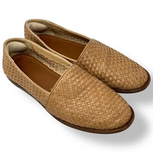 Nisolo Alejandro Gewebte Leder Schuhe Braun Designer Halbschuhe Herren Größe 9,5 - Bild 1 von 10