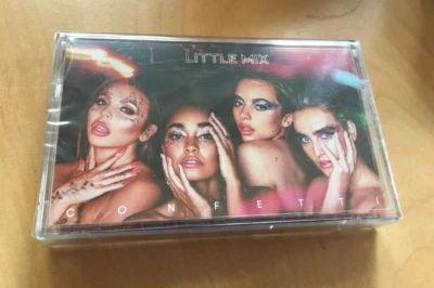 Little Mix – Confetti Red Glitter Cassette Tape 2020 Sealed - Image 1 of 2