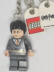 LEGO HARRY POTTER MINIFIGURE KEYRING KEYCHAIN 852091 RETIRED RARE GREY TAG - Picture 1 of 2