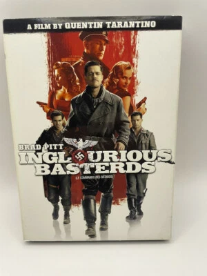 Inglorious Basterds (DVD) Quentin Tarantino, Brad Pitt, Christoph Waltz, WWII - Image 1 of 4