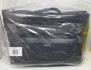Targus TCG270 City Gear Messenger Bag for 17.3" Notebooks - Black/Gray - New - Photo 1/9