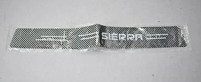 Ottce 4PCS Threshold Protection Door Step Stickers Carbon Fiber for GMC Sierra - Image 1 of 4