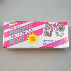 PACIFIC PLUS 1991 EDICIÓN PREMIER NFL SET SELLADO DE FÁBRICA FARVE RC - Imagen 1 de 6