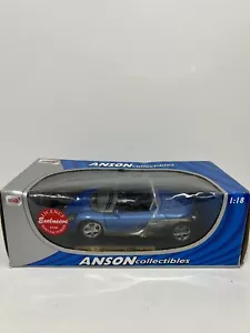 1:18 Anson Renault Sport Spider Blue Boxed 1/18 Anson Collectibles - Picture 1 of 10