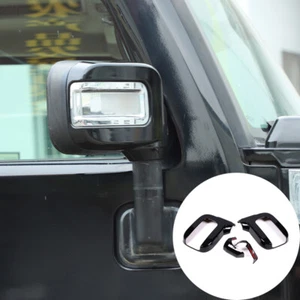 For Hummer H2 2003-2009 Exterior Mirror Cover ABS Piano Black 4PCS - Bild 1 von 12