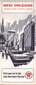 1966 Texaco Road Map: New Orleans NOS - Bild 1 von 1