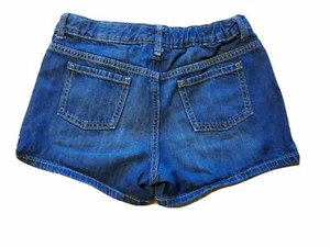 Junior Old Navy Size 16/XL High Rise Denim Shorts Med Wash - Picture 1 of 5