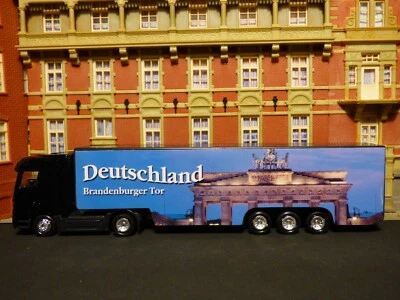 Rarità, 1:87, MB Actros Sz , Deutschland-Tour, Porta Brandeburgo, Nr Collezione - Immagine 1 di 3