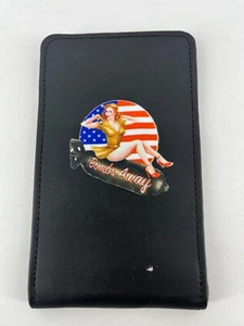 Sunfish Golf Score Card Holder Black Bombs Away Pin Up Girl 138 - Picture 1 of 2