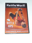 KettleWorx Butt & Hips DVD kettlebell free weights strength training workout NEW