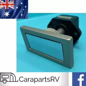 COROMAL CARAVAN CUPBOARD CATCH ASSEMBLY. PUSH STYLE LOCK WITH BACK CATCH - Picture 1 of 5
