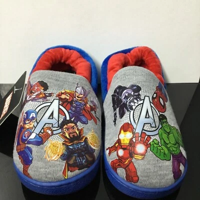 Тапочки без шнурков детские Marvel Super Hero Adventures Avengers размер США 8 / ЕС 25 - Изображение 1 из 4