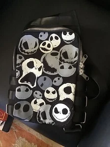 Disney Parks NBC Nightmare Before Christmas Jack Skellington Sling Backpack Bag - Picture 1 of 2