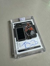 2021-22 Panini One KEVIN GARNETT JERSEY AUTO SP /25 Brooklyn NETS On Card