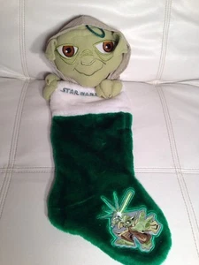 Star Wars Yoda Christmas Stocking NWOT - Picture 1 of 5