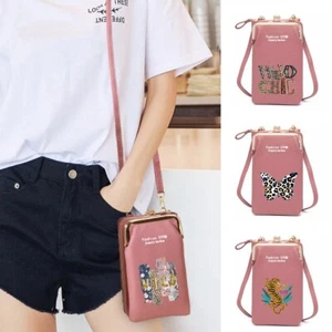Clásico Bolso de Cuero PU Bolsas para Teléfono Móvil Bolso Bandolera Cartera Cartera en Reino Unido - Imagen 1 de 28