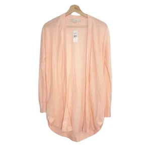 NWT Loft Sheer Lightweight Open Front Cardigan Sweater Sz XS  - Picture 1 of 14