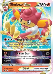 🔥 Simisear VSTAR 023/159 – Crown Zenith Ultra Rare – Pokémon TCG - Picture 1 of 1