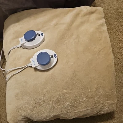 Manta Calentadora Reina Microfleece Bajo Voltaje Ajuste Perfecto SU SUYA Doble Control Foto 1 de 4