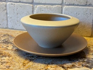 Vintage MCM Metlox Poppytrail Vernon Sauciere befestigt Unterteller - Bild 1 von 6